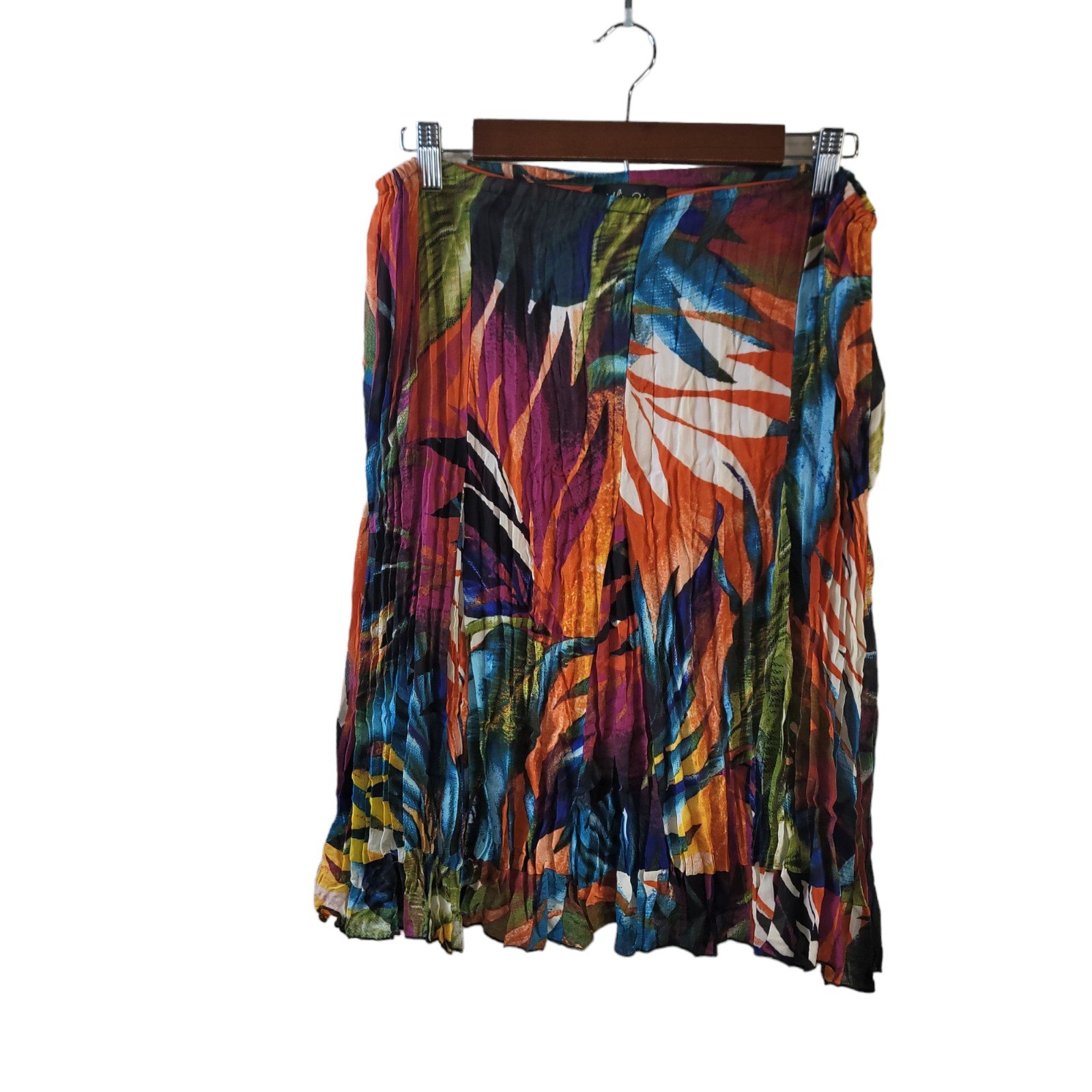 Factory Direct  Melissa Paige Colorful Tropical Crinkled Skirt MpmbvzuQ5 just buy it