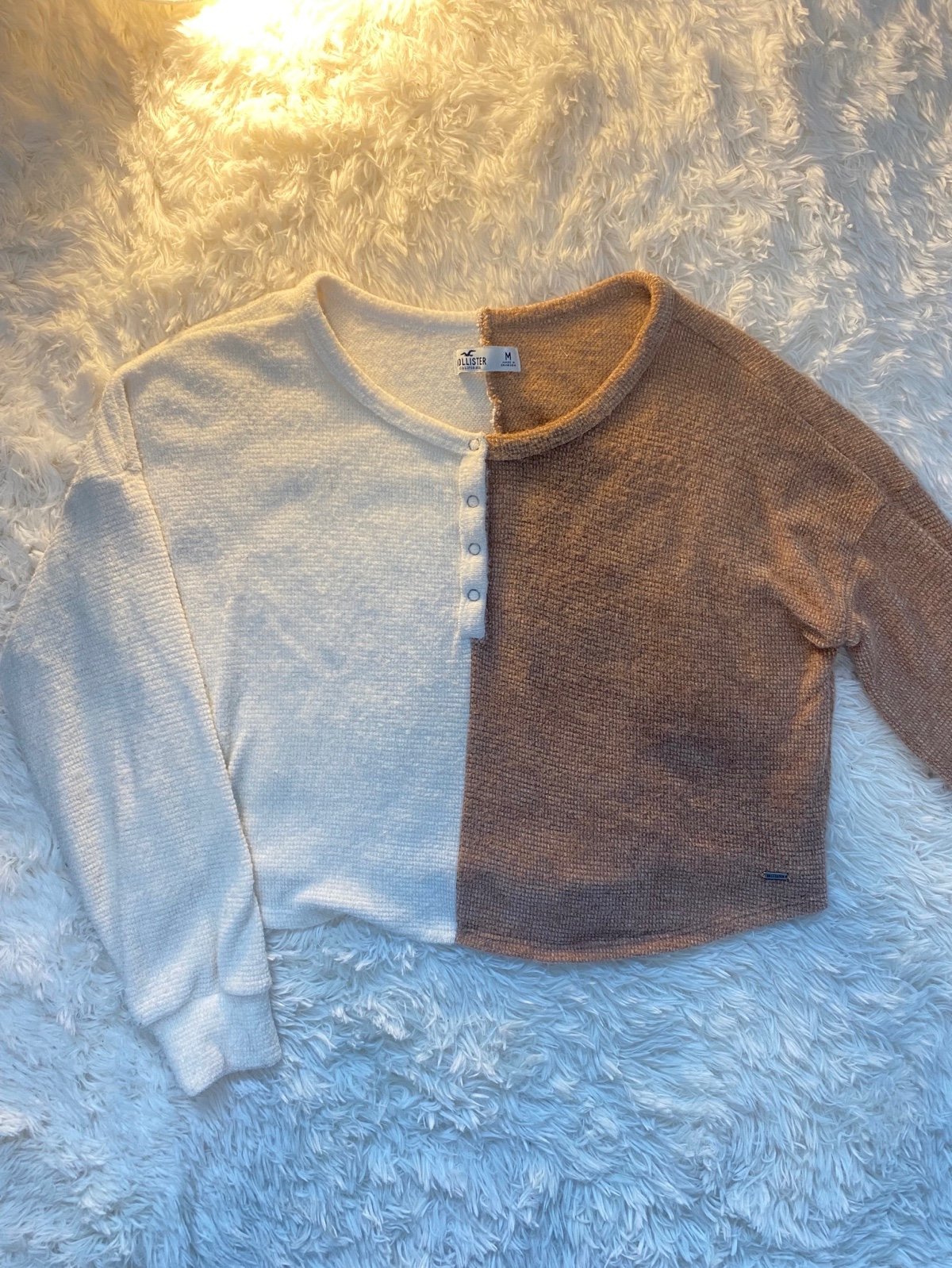 where to buy  Hollister split color sweater LGXyu5EYG Factory Price