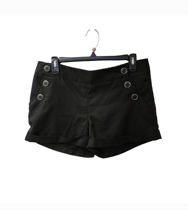 Cheap Grass Collection Dressy Black Sailor Shorts Size 
