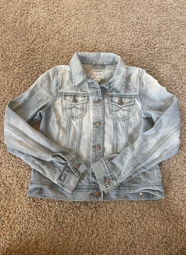 Perfect Old Navy Women´s Size Small Jean Jacket Fu