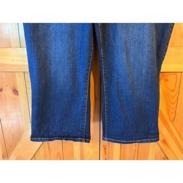 good price Lane Bryant Genius Fit Capri Jeans Womens Size 26 Stretch Dark Wash (2098) knZm9ifr6 online store