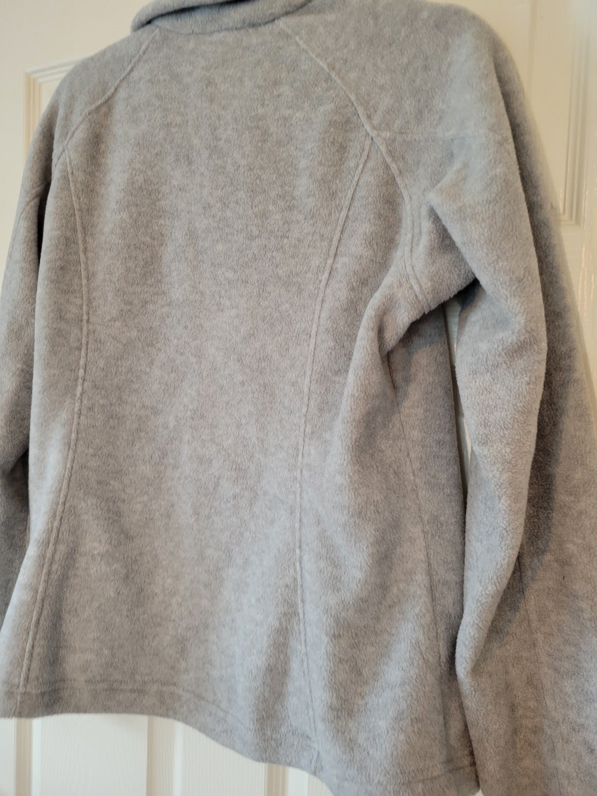 Comfortable Columbia Womens Gray Fleece Full Zip Long Sleeve Solid Mock Neck Medium JHMSZzV2M Store Online