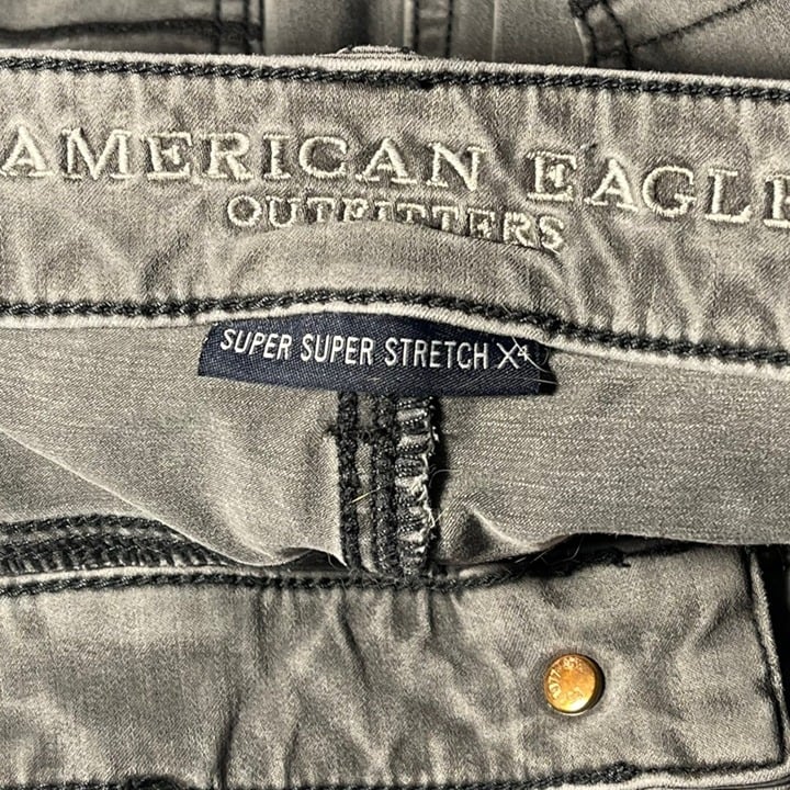 Promotions  American Eagle Outfitters Women´s Jeans Size 6 30X27 Gray Skinny Denim Mid Rise kJ3wpOJUX Buying Cheap