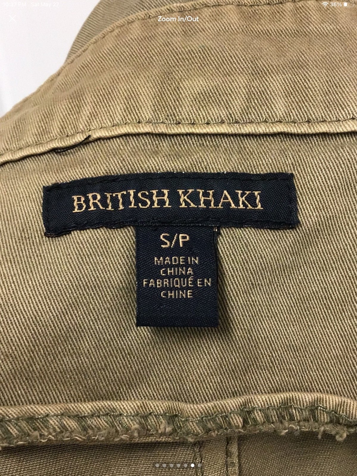 where to buy  British Khaki Vintage Women’s Utility Jacket, Khaki, size S lzOzEOzU9 Fashion