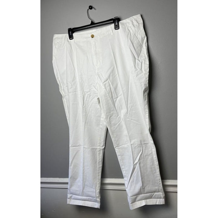 big discount Denim & Co. Relaxed EasyWear Twill Straight Leg Pants White Plus Petite 20WP PIDWUdSpI just buy it