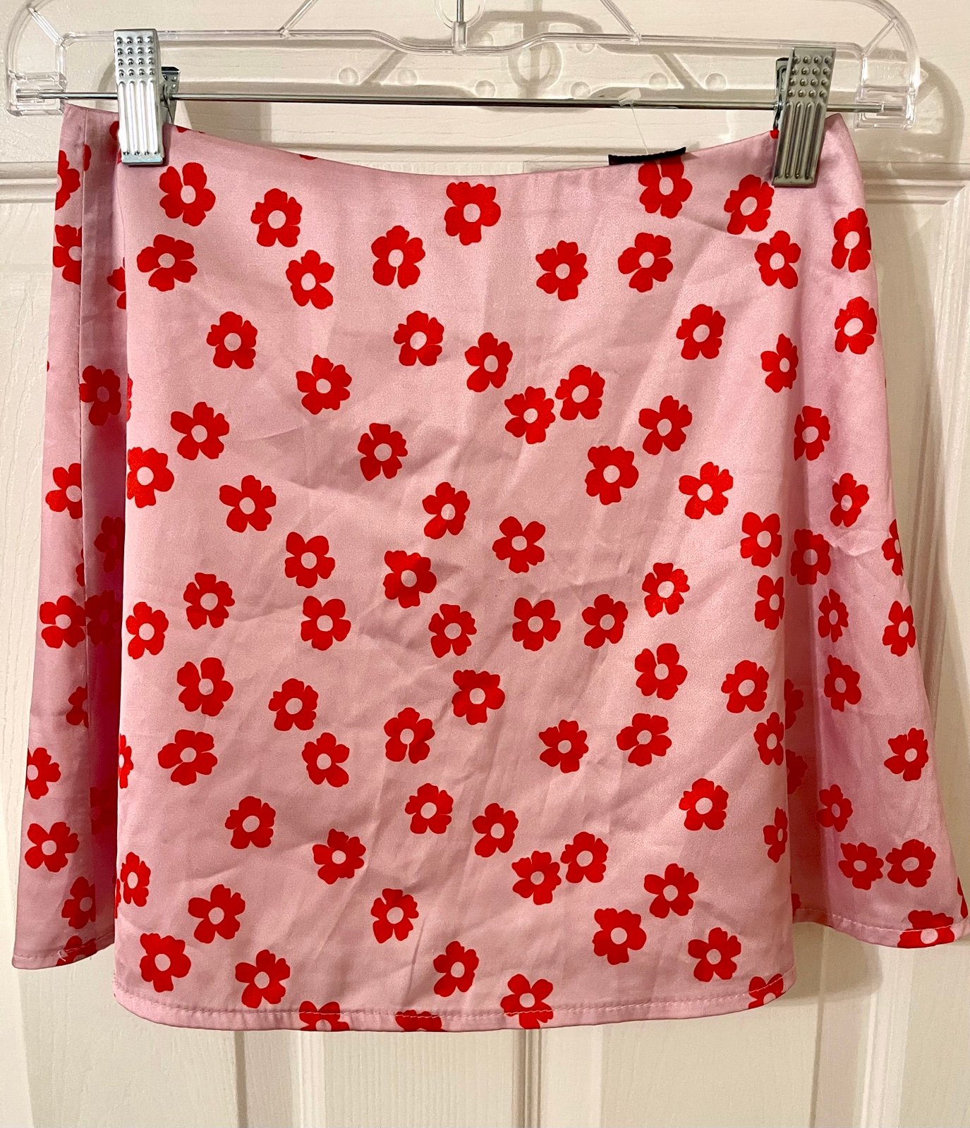 Authentic Adorable Polly Mini Skirt Sz 2 - Pink Floral 