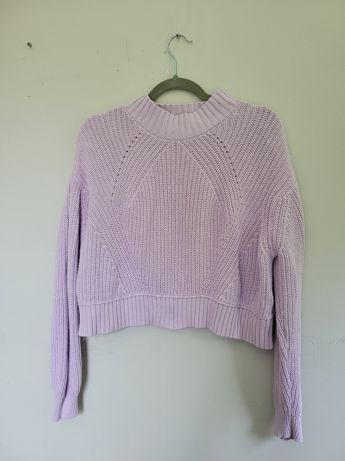 reasonable price Aeropostale Cropped Lavender Sweater J