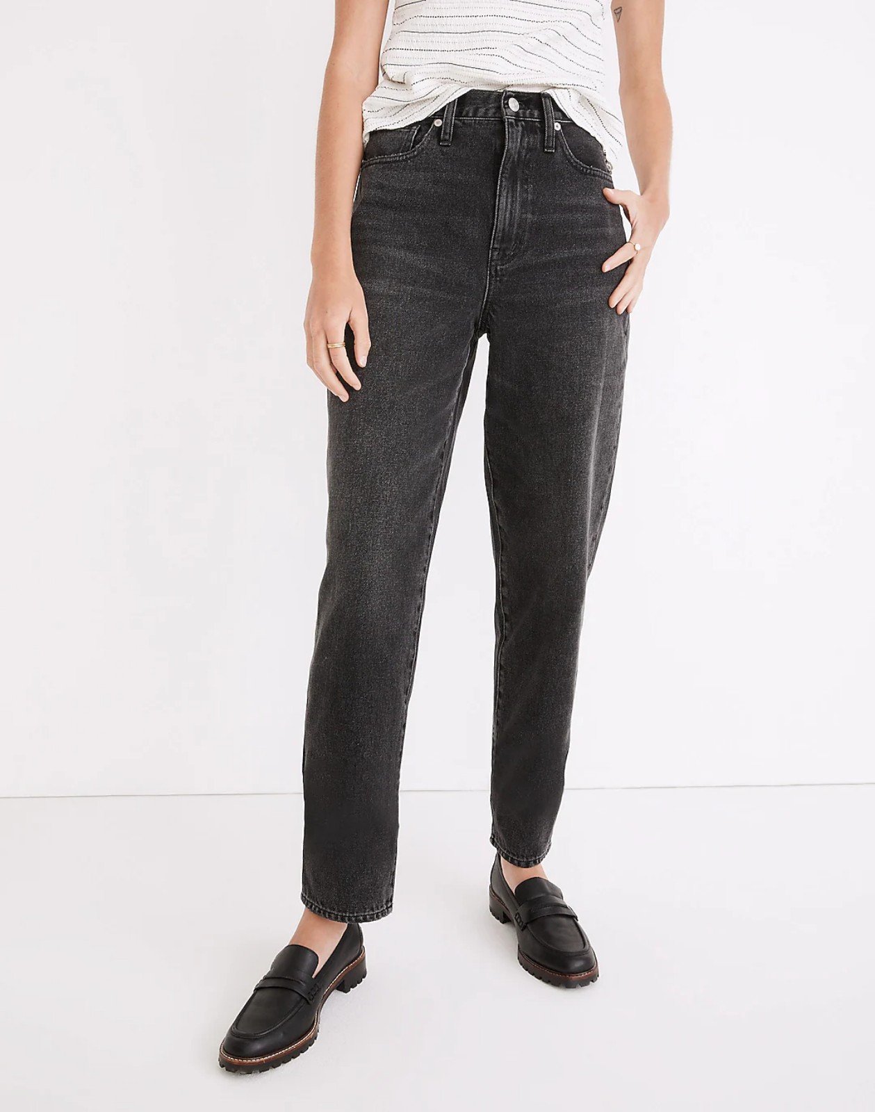 High quality Madewell Baggy Tapered Jeans in Mackinnon Wash Womens Size 26 NWT HgRXPHheY US Sale