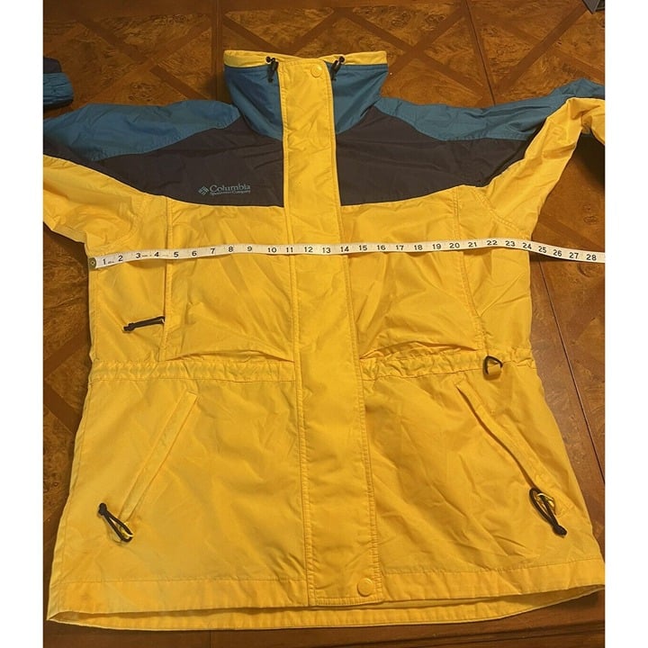 where to buy  Vintage Columbia Sportswear Company Women´s Blue Yellow Sz Med Jacket USA Made HMNoehVgJ Novel 