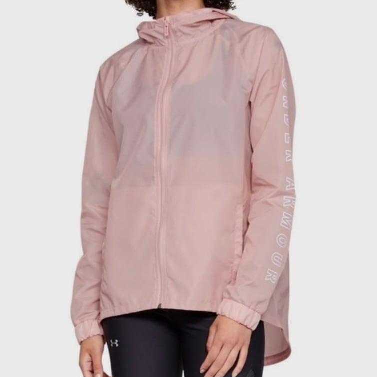 the Lowest price Under Armour pink water resistant athletic jacket (small) jPr2IBL0s Hot Sale