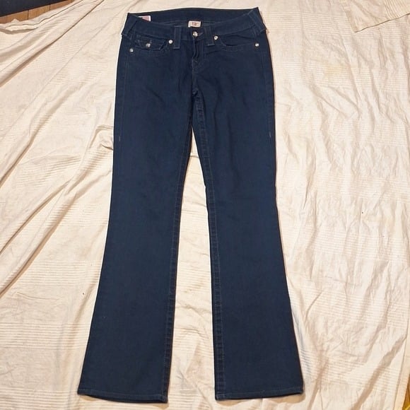 Perfect true religion becky boot cut jeans 26 womens 2 r low rise stretch denim pants ln Nn5rSU3F2 Counter Genuine 