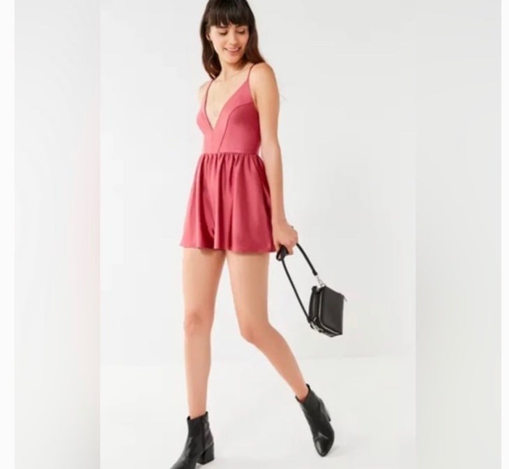 cheapest place to buy  Pinky Rose Urban Outfitters Party Romper KVcZ5YqXh Outlet Store