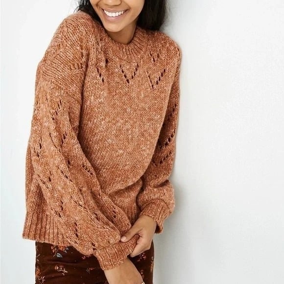 Gorgeous Madewell Women´s Pointelle Bubble-Sleeve 