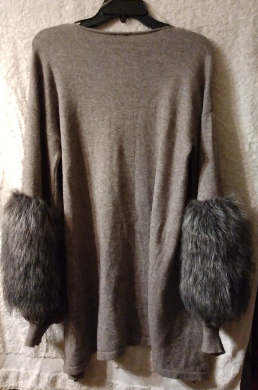 where to buy  faux Fur women´s sweater M61TnmOeJ Low Price
