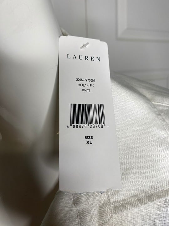 Latest  LAUREN / RALPH LAUREN Tunic Linen Sz XL NWT! nD0ykqXxQ Counter Genuine 