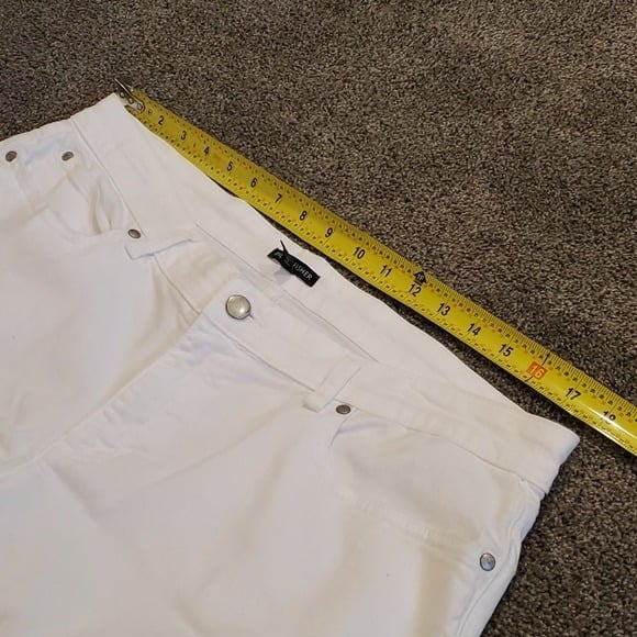 Simple Eileen Fisher Women White Organic cotton Skinny Jeans plus size 14 o9dVO5nSo Store Online