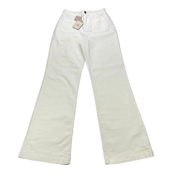 good price Faherty Stretch Corduroy Patch Pocket Wide Leg pants, 25, NWT fTw3PHj1K US Sale