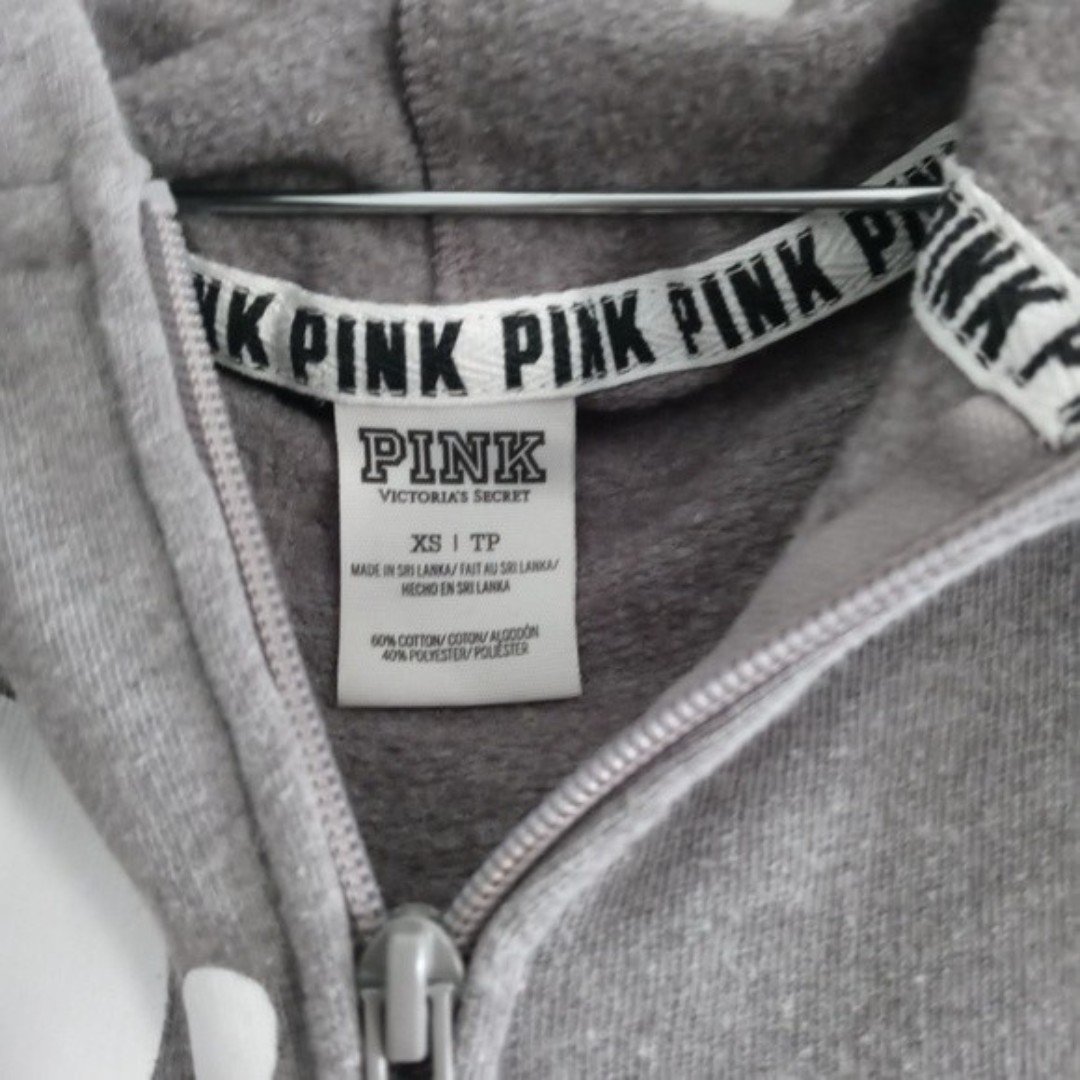 Special offer  PINK Victorias Secret Gray Zip Up Hoodie k3HV64kS0 Everyday Low Prices
