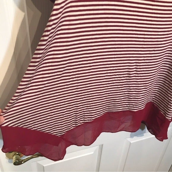 Cheap Delancey Studio Striped Short Sleeve Top On8bSOPDb well sale