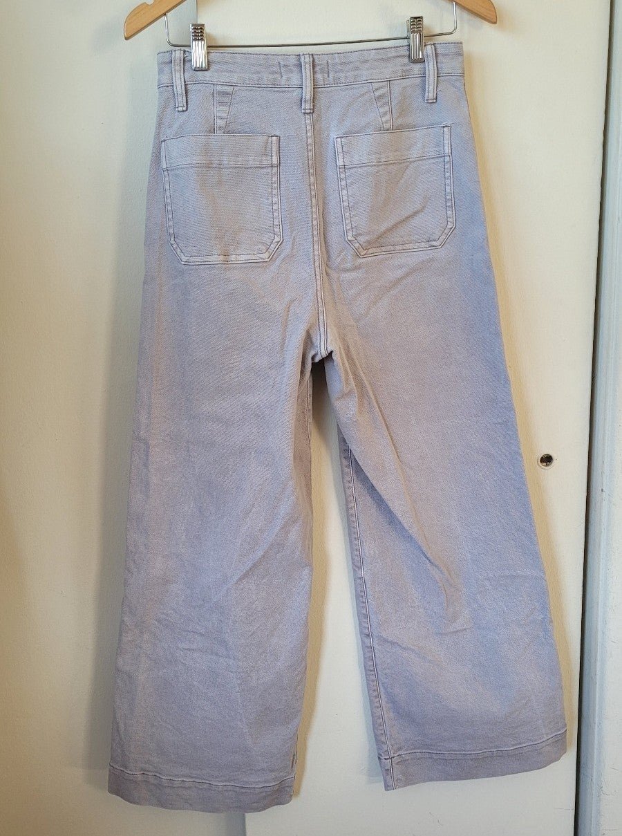 Latest  Women´s Madewell Emmett Wide-leg crop pants, sz 27T poeYJgl2P online store