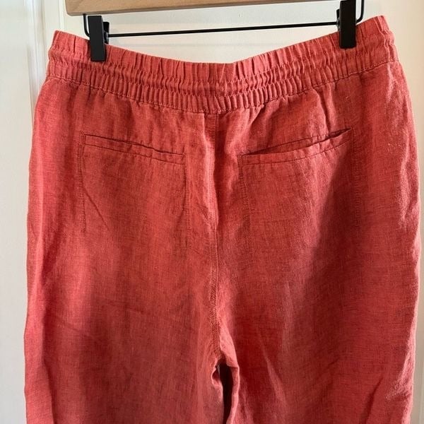 Gorgeous Athleta Retreat Linen Joggers in Soft Persimmon PQdS1c8Kx Cool