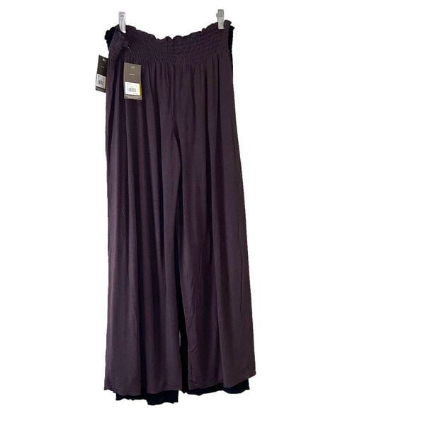 Perfect Merona Soft Knit swimsuit coverup pull on brown and black pants nAClue9mK Zero Profit 