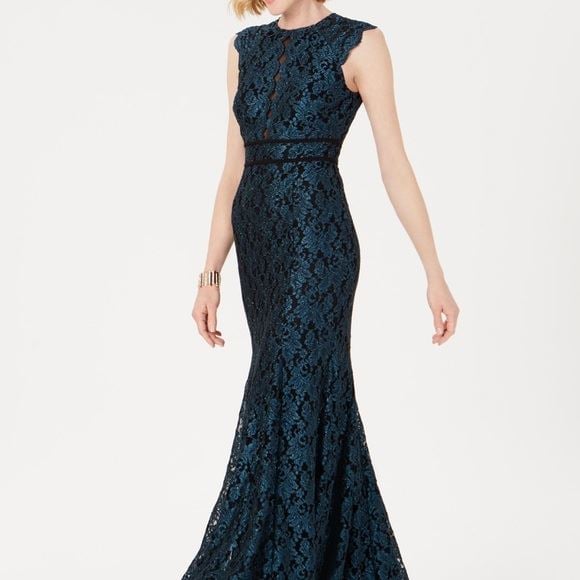 floor price Green Lace evening dress size 4 NWT $139 Lhwx0sEV2 just for you