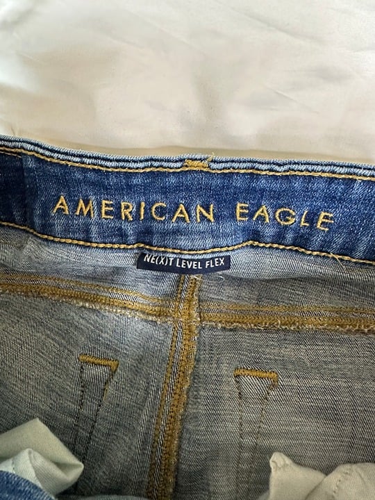high discount American Eagle Ne(X)t Level Flex Slim Fit Distressed Jeans 28 mTllIGX9H all for you