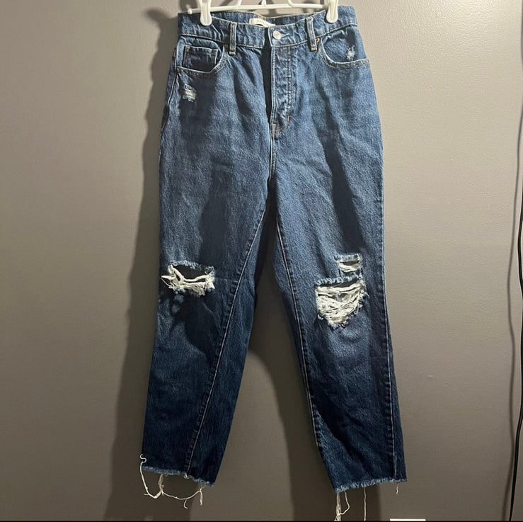 Simple PacSun highrise mom jeans sz 27 jhznBGCPl Online Exclusive