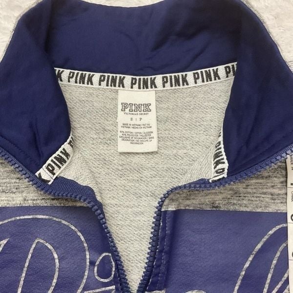 High quality Victoria´s Secret PINK 1/4 Zip Pullover Sweatshirt Women´s Small h9CMv7gjN best sale