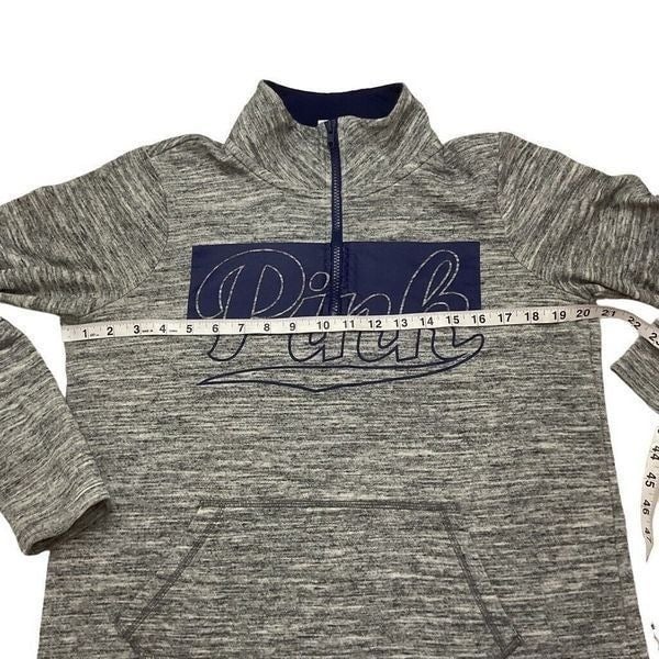 High quality Victoria´s Secret PINK 1/4 Zip Pullover Sweatshirt Women´s Small h9CMv7gjN best sale