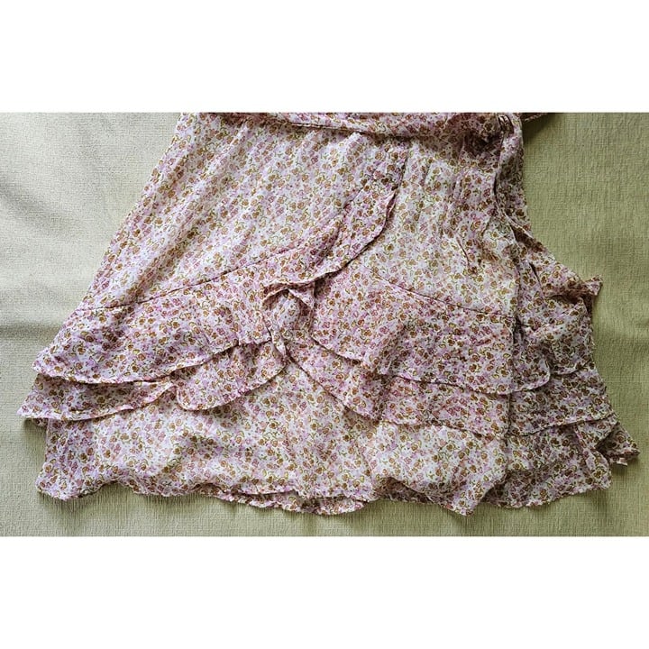 large discount NWOT Altar´d State Floral Ruffle Dress Above The Knee Women´s Size L JrKYdTPn5 US Sale