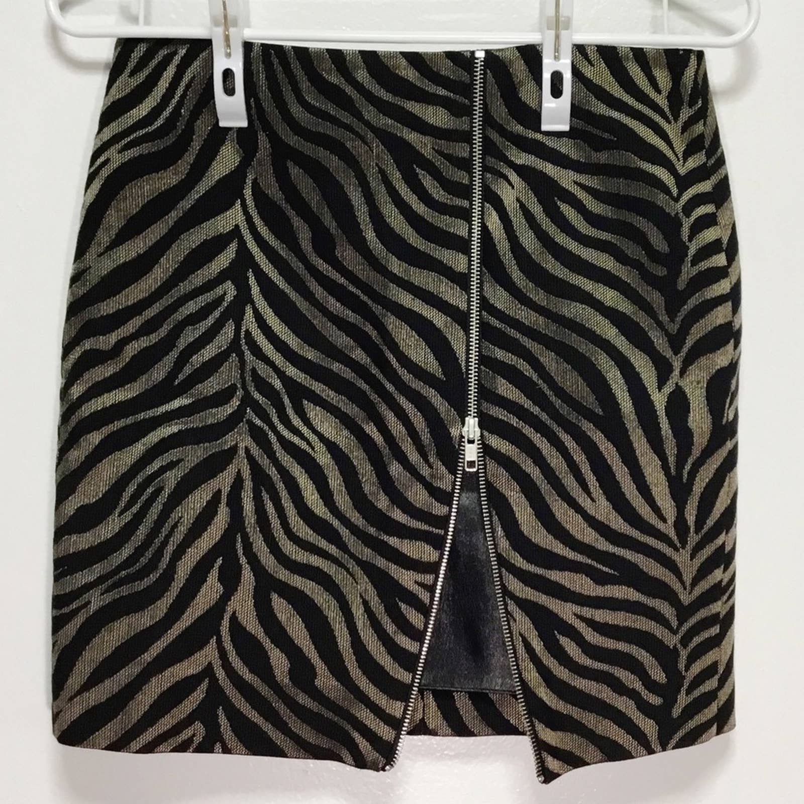 Beautiful The Kooples Tiger Zipper Mini Skirt hFTPX5z0w Great