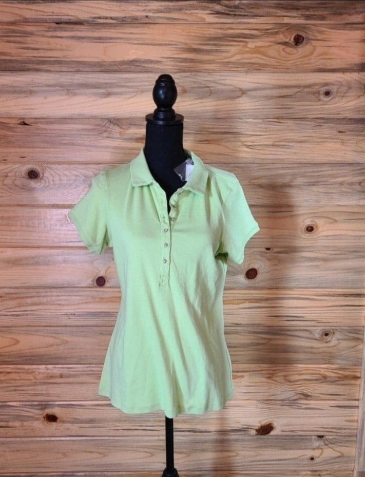 reasonable price Clothes Green Short Sleeved Polo Ladie