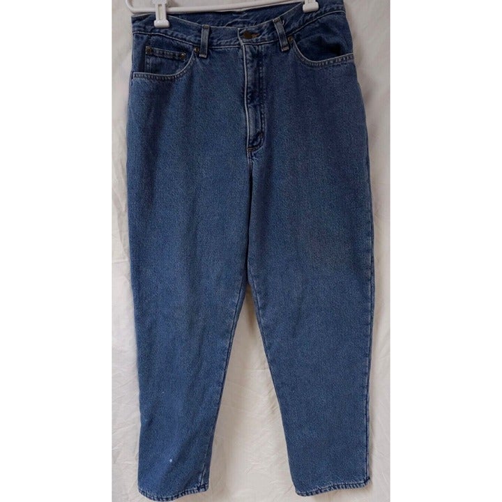 floor price LL Bean Double L Womens 14R Relaxed Fit High Rise Flannel Lined Jeans 30X30 lzSx3gru6 Outlet Store