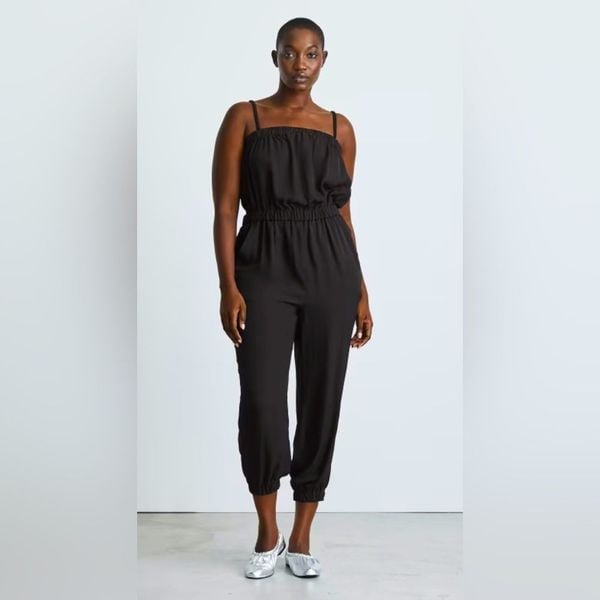 where to buy  Everlane Party Of One Jumpsuit Black Size Small MsWhsRSkH no tax