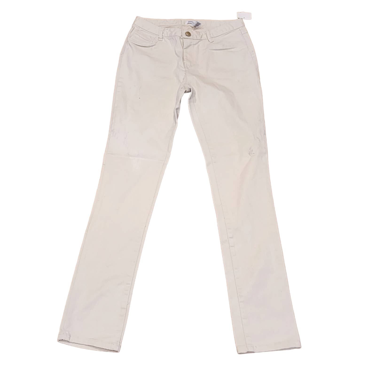 large selection Puntodue Cream Skinny Jeans Size 4 jDZ5