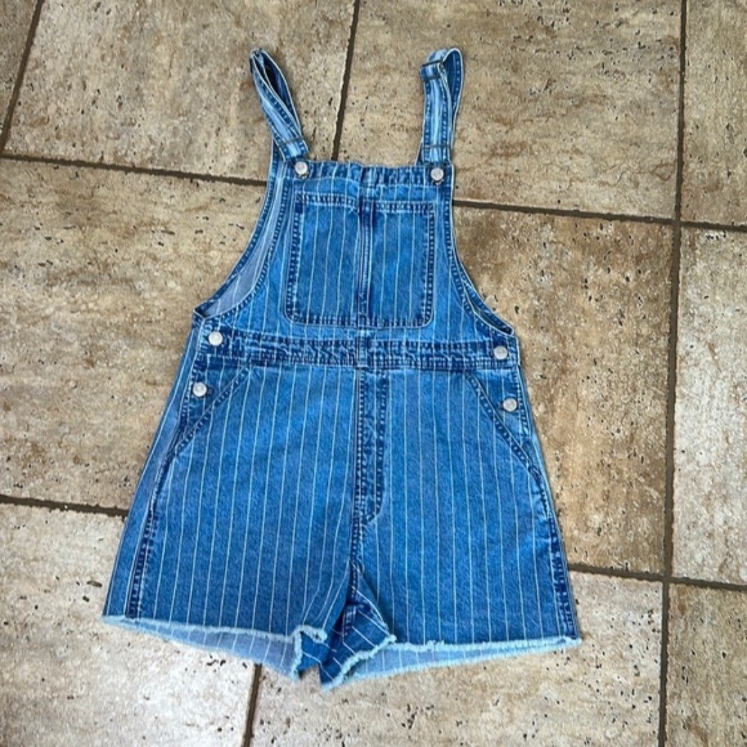 Wholesale price MADEWELL OVERALLS SHORTS PINYON PINSTRIPE XS EUC jN26SPh2f New Style