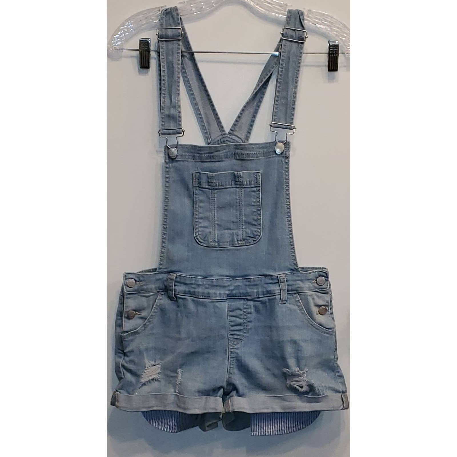 Promotions  Wax Jean Basic Denim Jean with Peekaboo Pockets Shorts Overalls Size Medium G2JA5nyCL outlet online shop