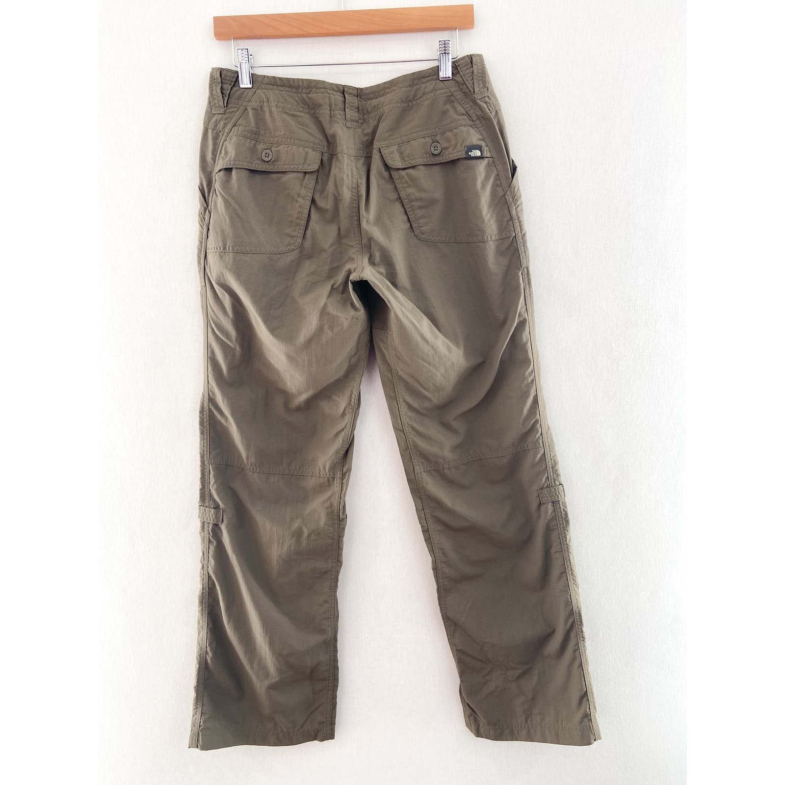 Factory Direct  The North Face Women´s Green Roll Tab Pants size 6 Hiking Casual Gorp Core fvi1iMxAd US Outlet