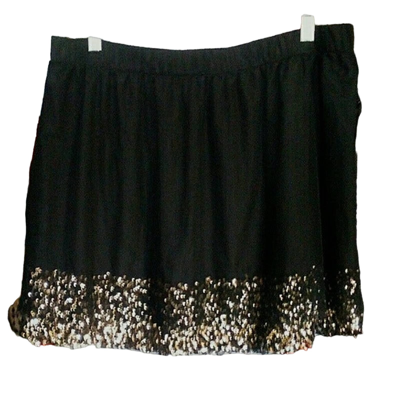 big discount Mossimo Size S Black/Ebony Mini skirt with