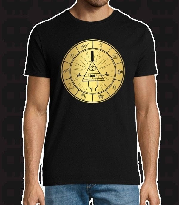 the Lowest price Gravity Falls Bill Cipher Mens  T Shirt JQCS8pfXe Fashion