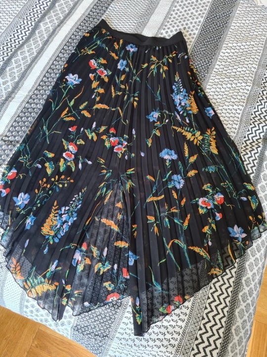 Beautiful Black and floral print Maje Skirt M4VaRjeZs Buying Cheap