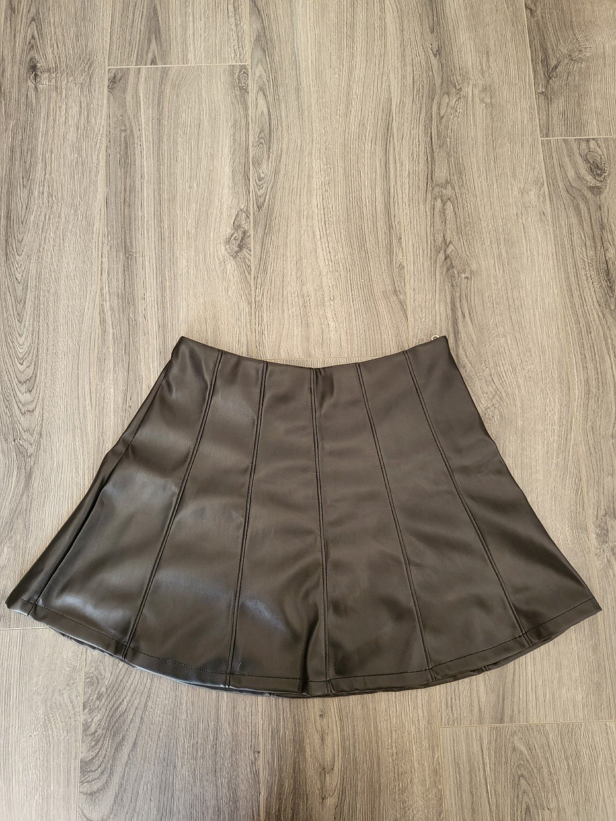 big discount Black Faux Leather Skirt nvx0nxtcH Low Pri