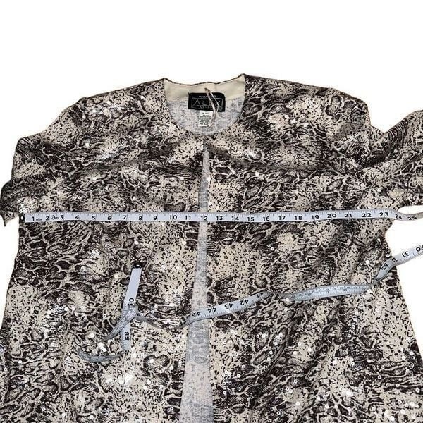 Wholesale price Alex Evenings Womens Sequin Snake Print Blazer Glam Special Occasion Cocktail fPMMG4hih Buying Cheap