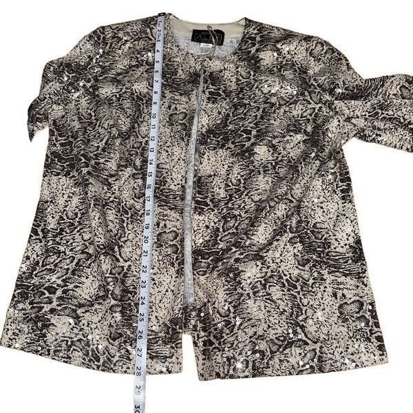 Wholesale price Alex Evenings Womens Sequin Snake Print Blazer Glam Special Occasion Cocktail fPMMG4hih Buying Cheap