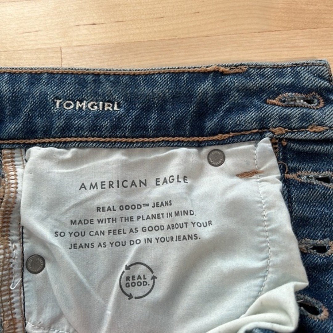 Discounted NWT American Eagle Outfitters Mid-Rise TomGirl Stretch Jeans, 24 / 00 o0Nna6UiU Wholesale