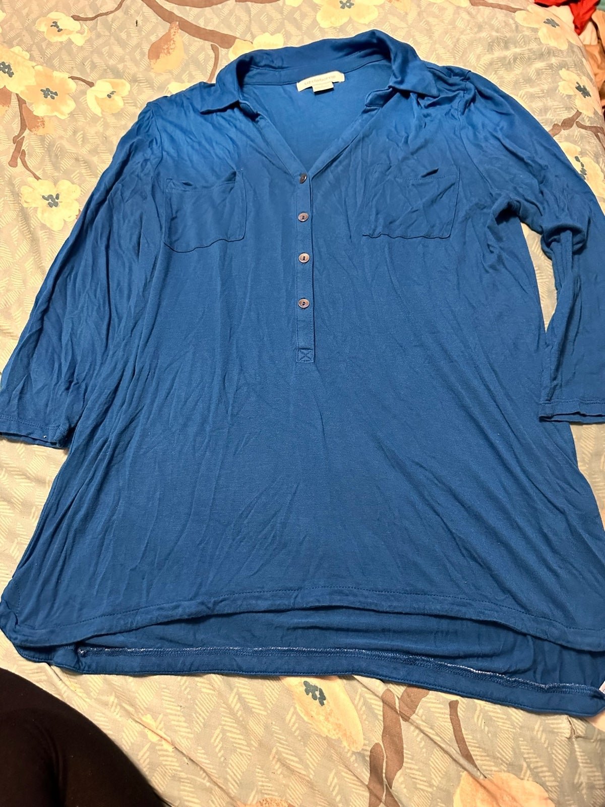 the Lowest price Blue Liz Claiborne large shirt Ok1xa70