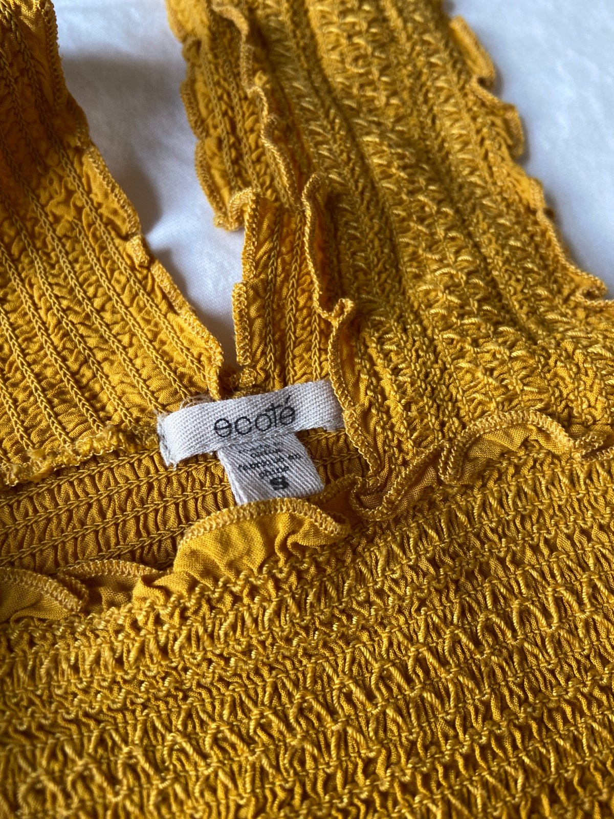 Nice Mustard Yellow Urban Outftters Ruched Tank nkhmYBiW7 no tax