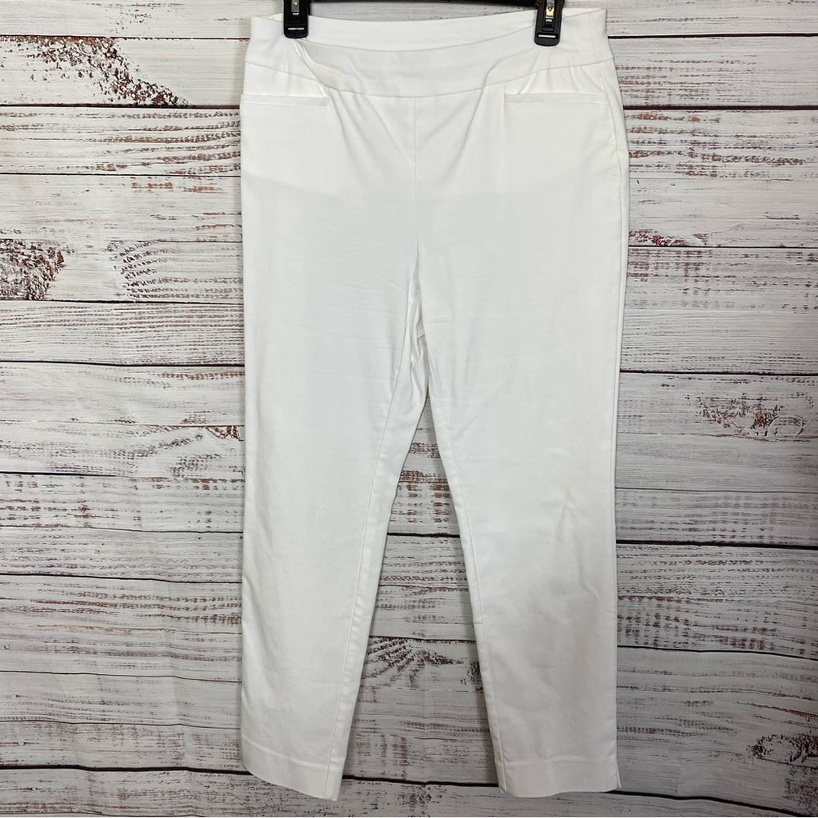 Wholesale price CHICO’S WHITE PULL ON RAYON ANKLE PANTS